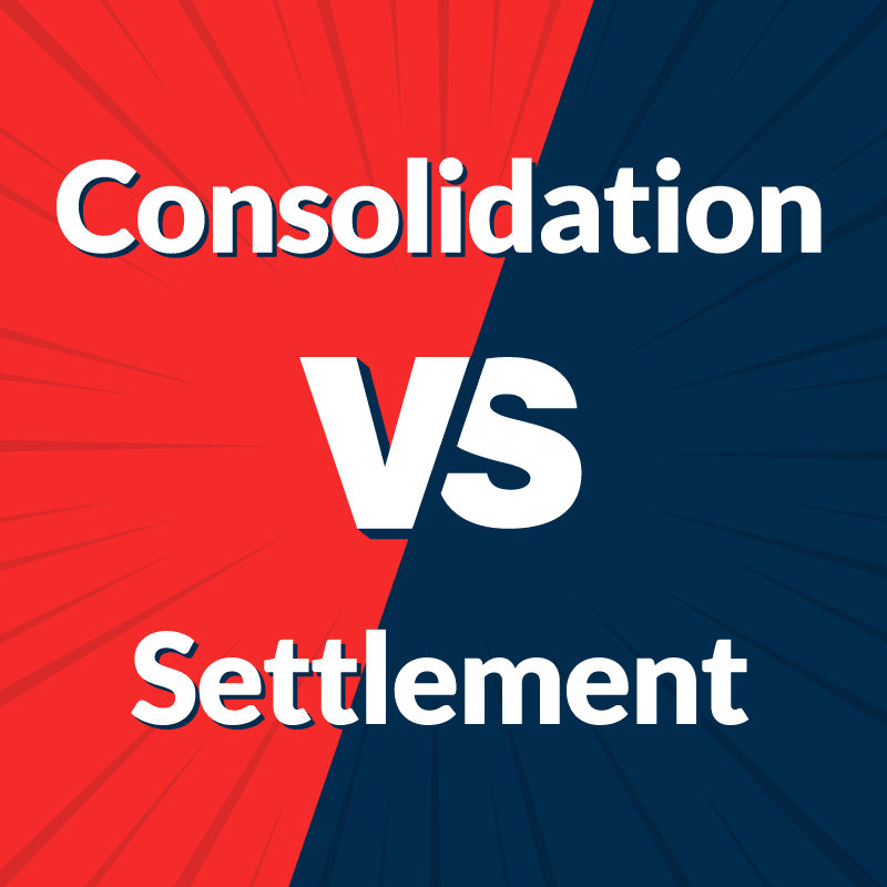 Dent Consolidation Vs Settlement