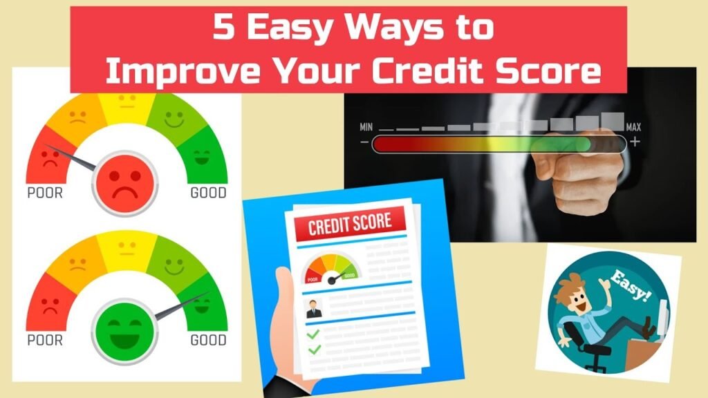 5 ways to improve credit score